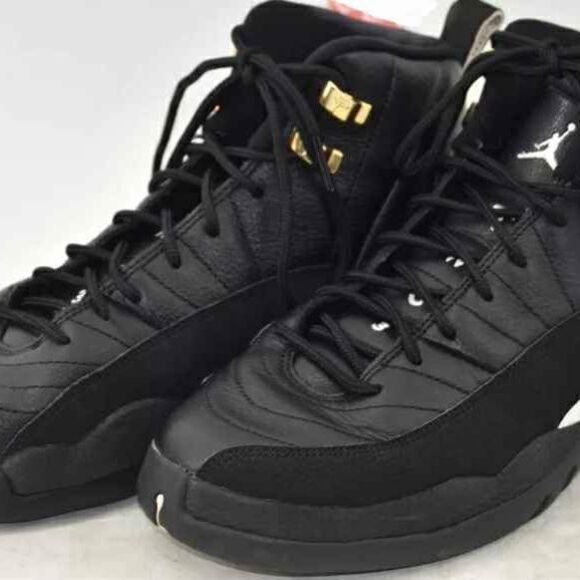 Nike Air Jordan Black Retro 12 The Master Youth or Men 6.5Y or Women 8 main image 9